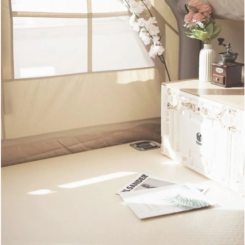 에어매트 260x200 베이지(앞·뒷면)-카키(사이드) 2