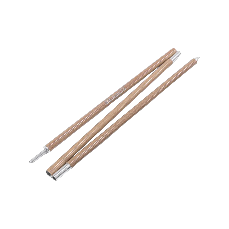 컴팩트 폴 19파이 3단 144cm 우드
